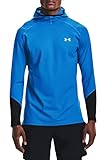 Under Armour Men's ColdGear Infrared Hoodie Pullover 1368020 (X-Large, Photon Blue / Black - 406)