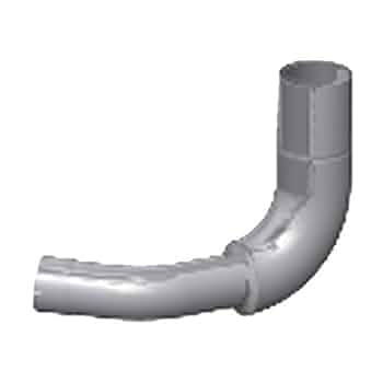 été Peterbilt 379 Lincoln Chrome Exhaust Elbow 8