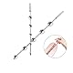 Kutocesy BDSM Edelstahl Penis Plug Harnröhren Sounding Dilator Kleine Männliche Harnröhre Stimulation Masturbation Spielzeug Bar (S)