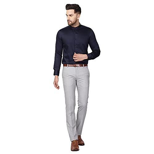 Image of blackberrys Men's Solid Slim Fit Shirt
