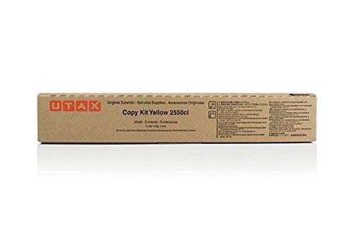 Toner yellow Utax 2550 Ci d'origine pour imprimante laser couleur