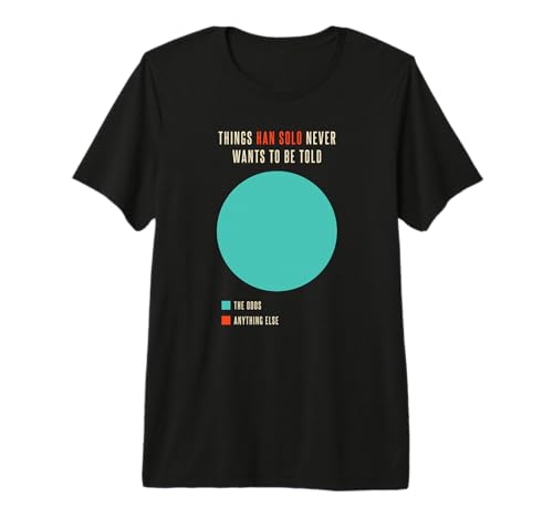Star Wars t-shirt imprimé Han Solo humour vêtement coton geek haut de gamme