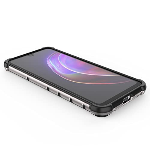 Image of Glasgow Back Case Cover Compatible with Vivo V21 4G / 5G (Stylish Design) - Black