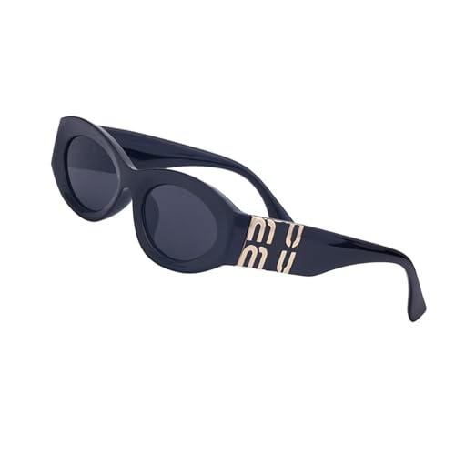 Female Personality Small Oval Sunglasses: UV Protection,r for Photography, Driving, Partying, Running, Traveling
