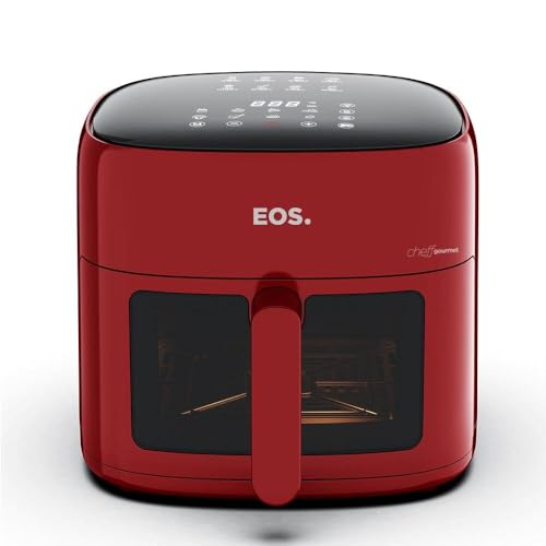 Fritadeira Sem Óleo Air Fryer Eos Chef Gourmet 6.2 é Boa? Vale a Pena? Review Completo 1 Fritadeira Sem Óleo Air Fryer Eos Chef Gourmet 6.2 Litros Compacta Digital...