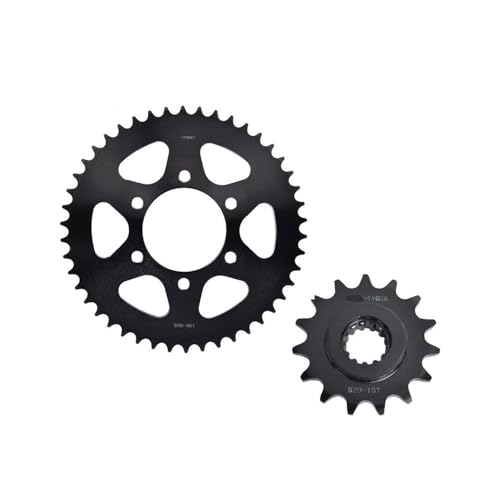 Pignon avant et arrière 15T 46T-520 pour moto Kawasaki Z800 et ZR800 de 2013 à 2016