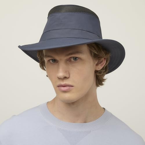 Image of Tilley LTM5 Airflo Medium Brim Hat - Ultralight, Buoyant & Breathable, UPF 50+ Sun Protection, Water-Resistant