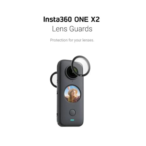 Image of Insta 360 One X2 Sticky Lens Guards Panoramic Action Camera Accessory Anti-Scratch Lens Protector Lens Cap Protective Cover