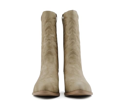 Image of Soda Women's Rodeo Western Pointed Toe Cowboy Boots