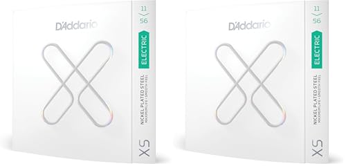 D'Addario XSE1156 XS 11-56 cordes de guitare électrique durables