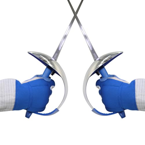 Sorandy Padded Fencing Glove, Glove for Sabre Fencing, Professional Washable Fencing Glove with Right Handed Anti Slip Knitted Fabric Breathable Sabre (L), Large, Sorandygovn60f1ar-14