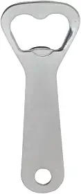 Abridor de Garrafa em Aço Inox Premium Design Clássico