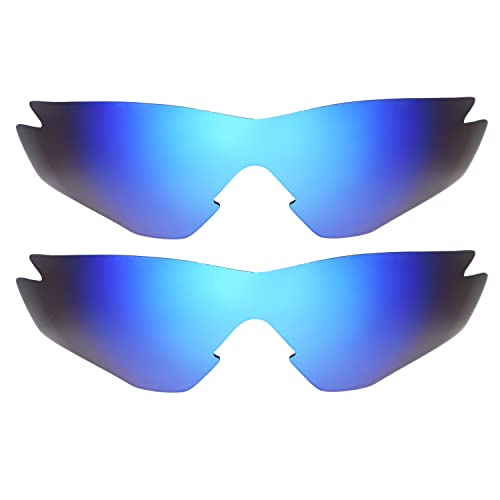 Verres polarisés Oakley M2 bleu de rechange et accessoires de lunettes sport