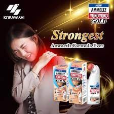Ammeltz Yoko Yoko Gold Analgesic Liquid, 48mL Roll-On Pain Relief, Anti-inflammatory Formula, White, Fast-Acting with Mess-Free Applicator 2
