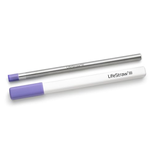Image of LifeStraw Sip - Reusable Stainless Steel Water Filter Drinking Straw