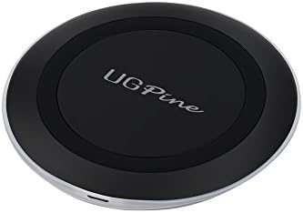Wireless Charger Pad,UGpine Qi Wireless Charger for Samsung Galaxy S8,S8 Plus/S8+,S7,S7 Edge,S6,S6 Edge/Edge Plus,Note 5,Nexus 4/5/6/7,LG G4/3 and All Qi Enabled Devices