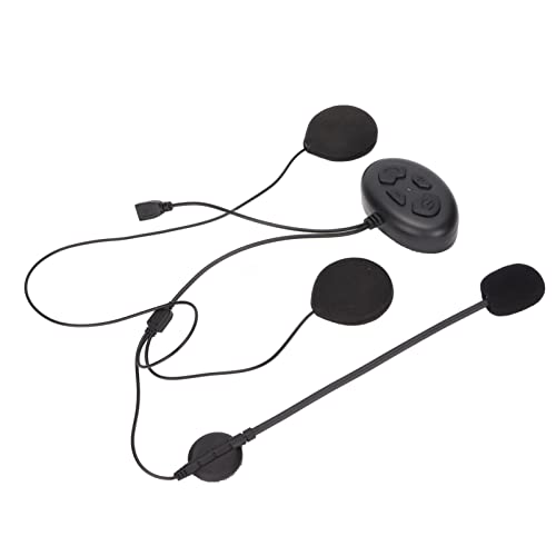 Auriculares Bluetooth para motocicleta DK12 intercomunicador impermeable negro 5