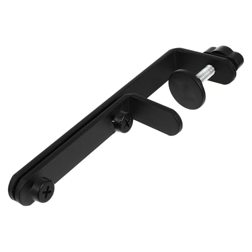 WEKADRIN 属?漆製穴あき収納ボード用固定スタンド 高耐久デスクトップシェルフ ホワイト ブラック 家用不要ラック