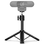 Webcam Tripod, EMEET Professional Webcam Mini Tripod, Adjustable Heights with 360° Swivel Head, Portable&Lightweight, Stable Use, Universal Compatible for Most Webcams/Phones/GoPros/Mirrorless Cameras