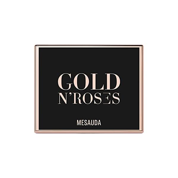 Mesauda-Milano-Palette-12-kompakte-Lidschatten-GoldN-Roses-12-g Mesauda Milano Palette 12 kompakte Lidschatten Gold'N Roses - 12 g