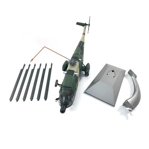 Helicóptero KH Recto de aleación fundida para vitrinas pequeñas 2
