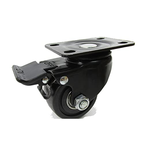 Roues à roulettes centrales basses haute résistance de 2.5" pour charge 250KG