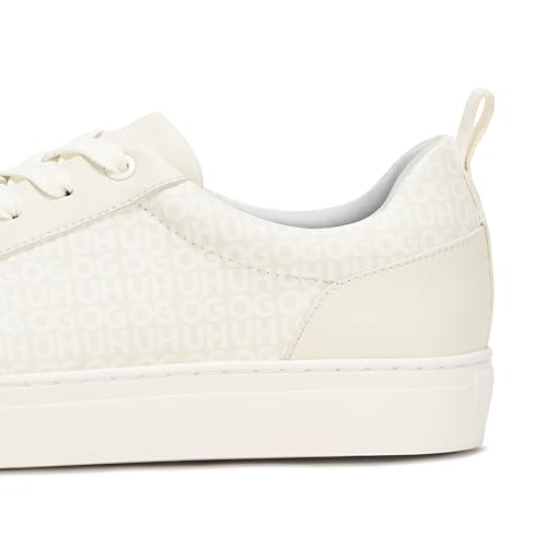 HUGO Men's Morrie Low Profile Friendly Leather Sneakers4