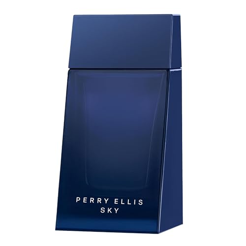 Perry Ellis Sky 3.4 fl oz EDT - Cologne for Men - fresh, aquatic, citrus - bergamot, lime, mint, violet, sandalwood, cedarwood