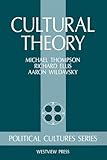 Cultural Theory (Political Cultures Series)