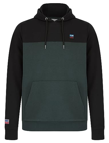 Tokyo Laundry Tremonti - Sudadera con capucha para hombre, negro azabache, S