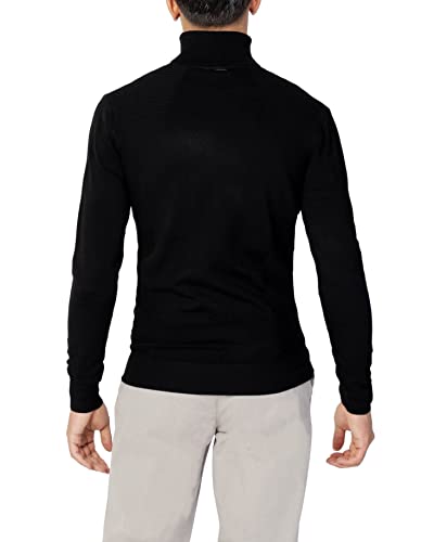 Maillots à col roulé noir Antony Morato MMSW01320 - 3