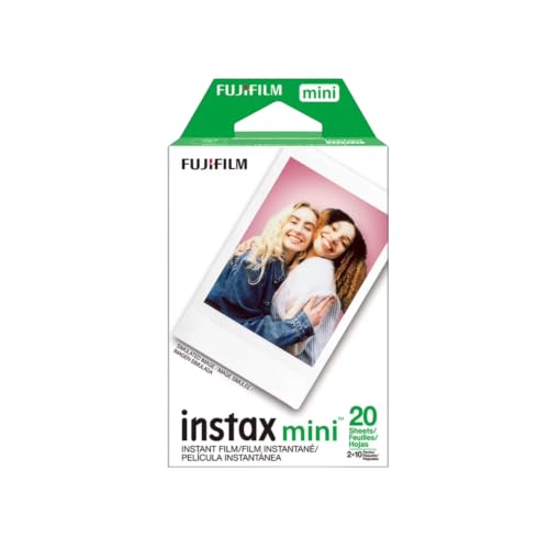 Película instantánea Fujifilm Instax Mini de 20 exposiciones (10 hojas x 2 paquetes) con paño limpiador FitXion miniatura 2