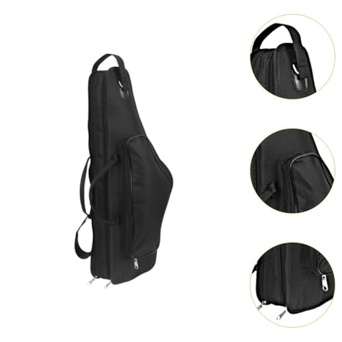 Saxophone Case Saxophone Carrying Bag Practical with Exterior Pockets Sax Backpack for E Flat Musical Instruments Attachments