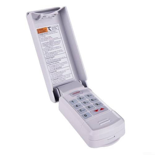 Mando a distancia inalámbrico diseñado para teclado de puerta de garaje INTELLICODE GK-R con funcionamiento DC3V y carcasa ABS