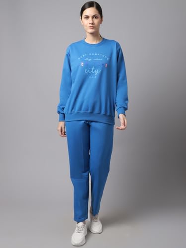 Image of Mack Jonney Fleece Printed Tracksuit for Women-SW 44 LOWER 002-P-V-140