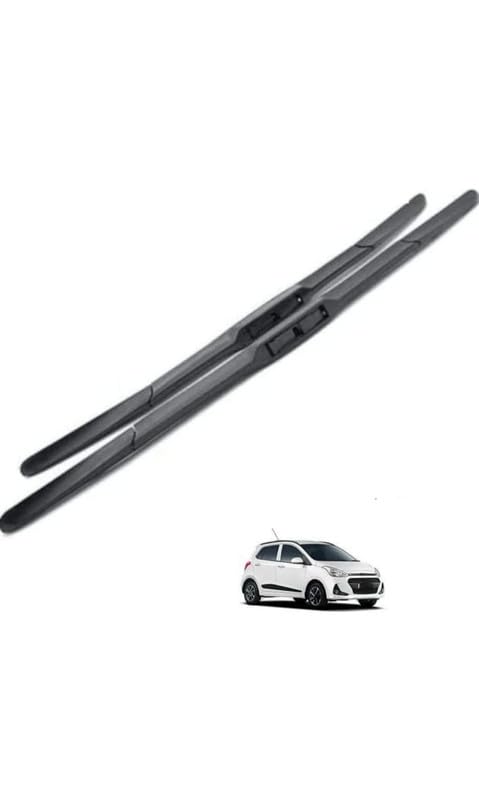 Image of AWB Hybrid Wiper Blades Compatible with Hyundai Grand i10(Pack of 2)