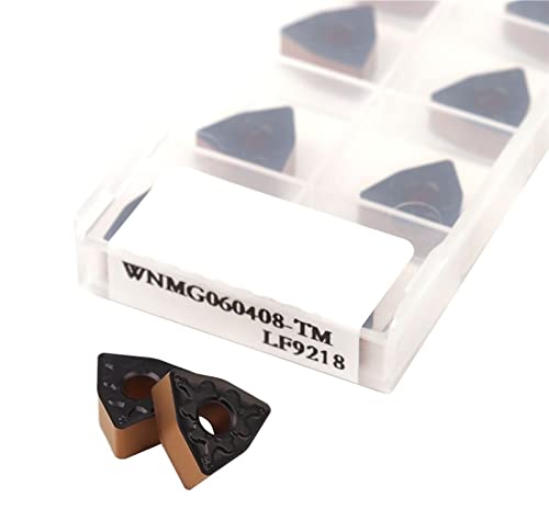 Outil de tour en carbure WNMG060408-TM de haute dureté pour finitions impeccables