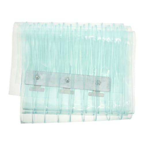 Rideau à lanières PVC transparent isolant et coupe-vent pour réfrigérateur - 2