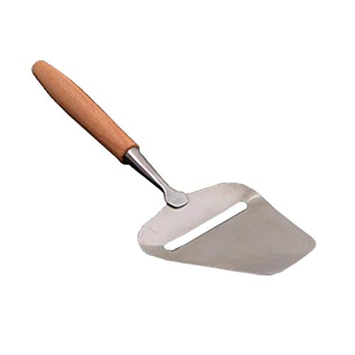 Cheese Slicer Plane Stainless Steel Cutter Spatula Server Wood Handle