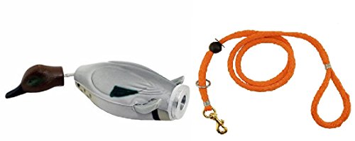 Dokken Greenwing Teal Launcher Dummy and Pro6 5-in-1 Leash LD200/RLX100