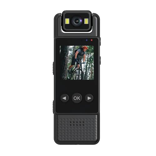 NGBFF Mini cámara WiFi, grabadora de vídeo Digital portátil, cámara Corporal pequeña for policía, visión Nocturna