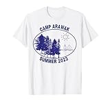 Camp Arawak Summer Vacation 2023 Camping Adventure T-Shirt for Men Women