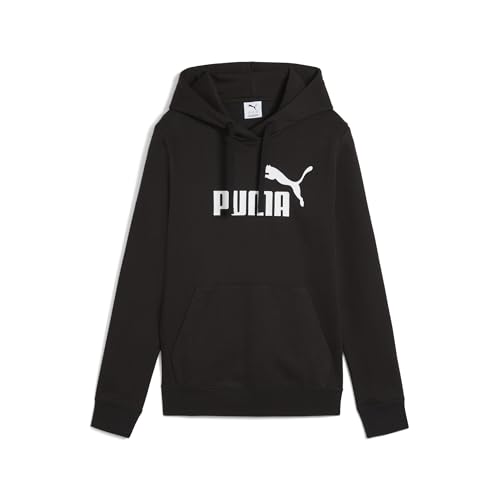 Puma Unisex ESS No. 1 Logo Hoodie FL Kapuzenpullis, Puma Black,