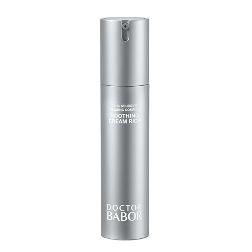 BABOR Soothing Cream Rich | Crema facial rica para pieles sensibles | Alivia la irritación en caso de picor y enrojecimiento, con neuroxilo y pantenol, vegano, 50 ml