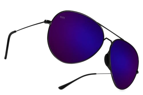 Shady Rays Aviator Tangle Free - Purple/Purple Mirror Lens Small