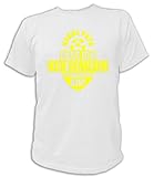  Artdiktat T-Shirt Danke Papa dass ich kein Schalker geworden bin Unisex, Größe XL, weiß