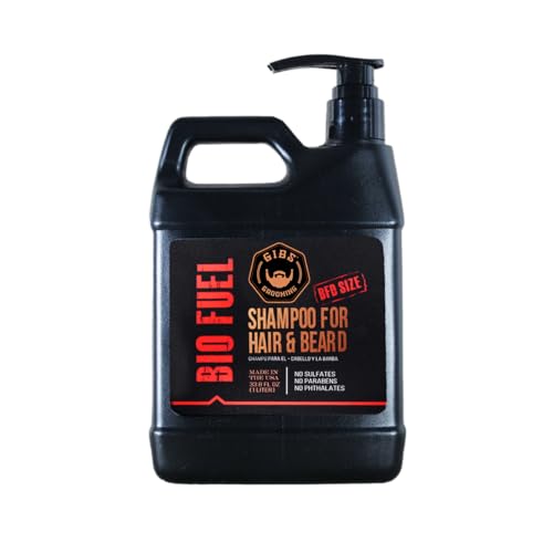 GIBS Bio Fuel Shampoo for Hair & Beard Moisturizing & Nourishing 1 Liter