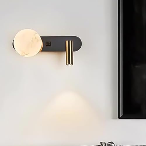 Luz de pared interior moderno regulable 3000K-6000K con rotación de 350° 7