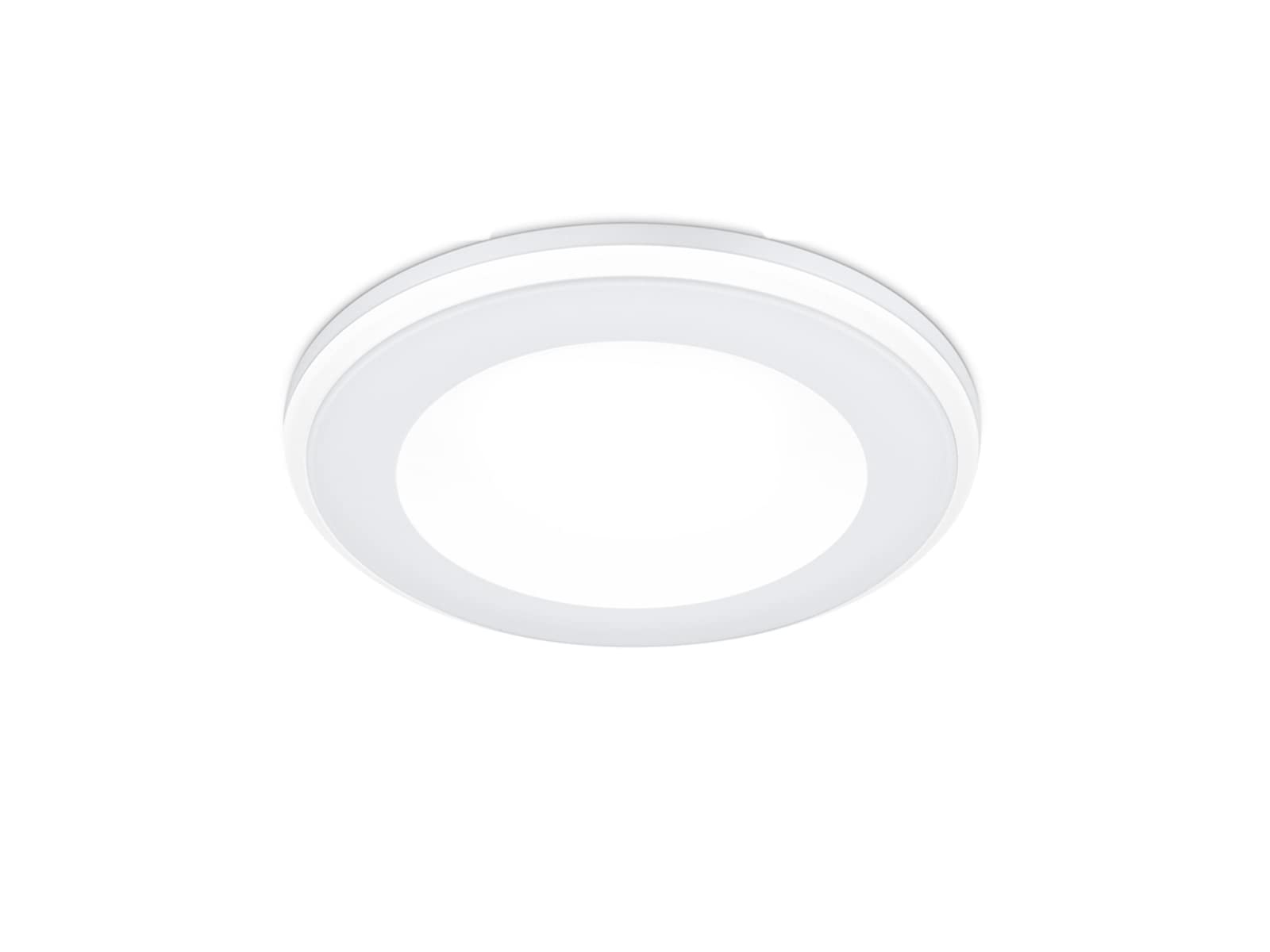 Trio Leuchten Aura 652310131 LED Recessed Lights Plastic White with 5 Watt LED