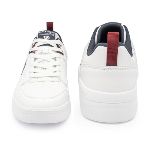 Image of Red Tape Lifestyle Sneakers Shoes for Men | Rounded Front, Soothing Insole & Impact-Resistant Comfort